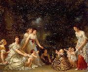 Marguerite Gerard The first steps oil painting